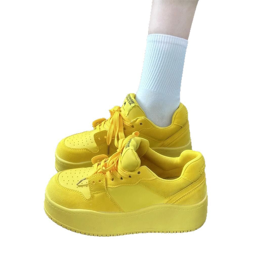 Damen Sneaker Plattform Schuhe Frauen Mode