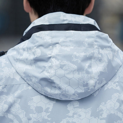 Herren Funktionsjacke atmungsaktiv Wasserdicht Modern