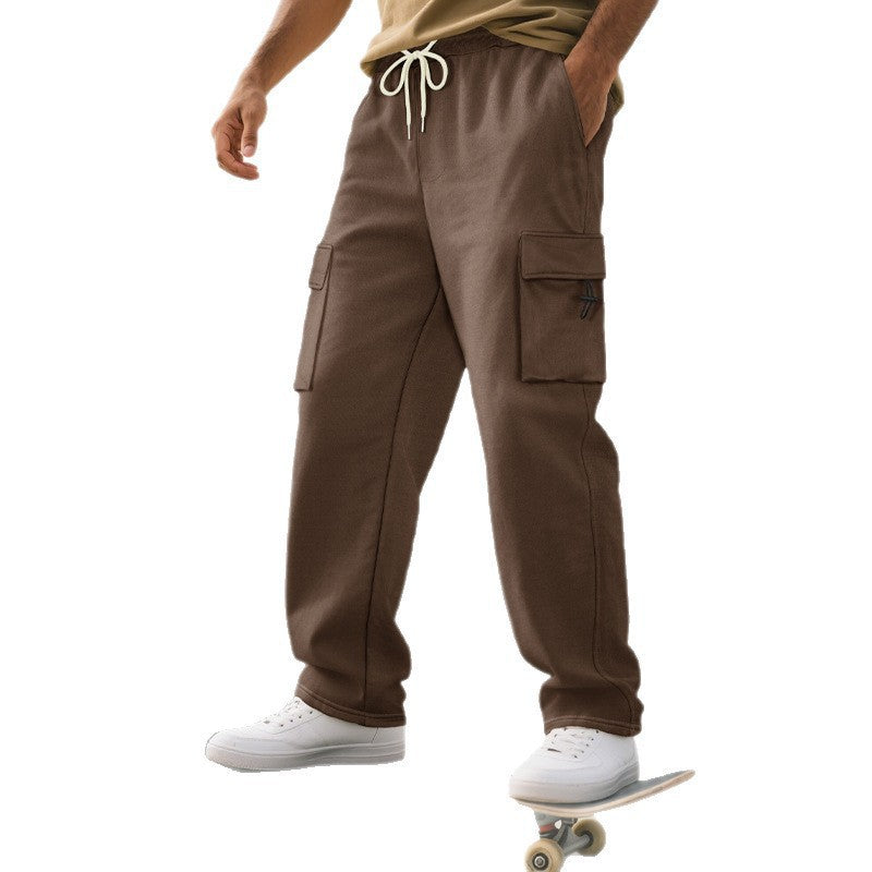 Bequeme Herren Jogginghose Cargo mit Seitentaschen Sportlich