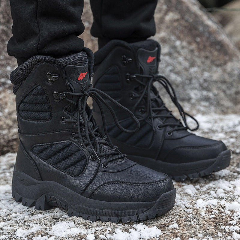 Herren Stiefel Robust Waterproof Knöchelstiefel Rutschfest - BerlinGlamour
