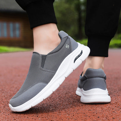 Damen Sneaker Bequem Atmungsaktiv Weiße Sportschuhe