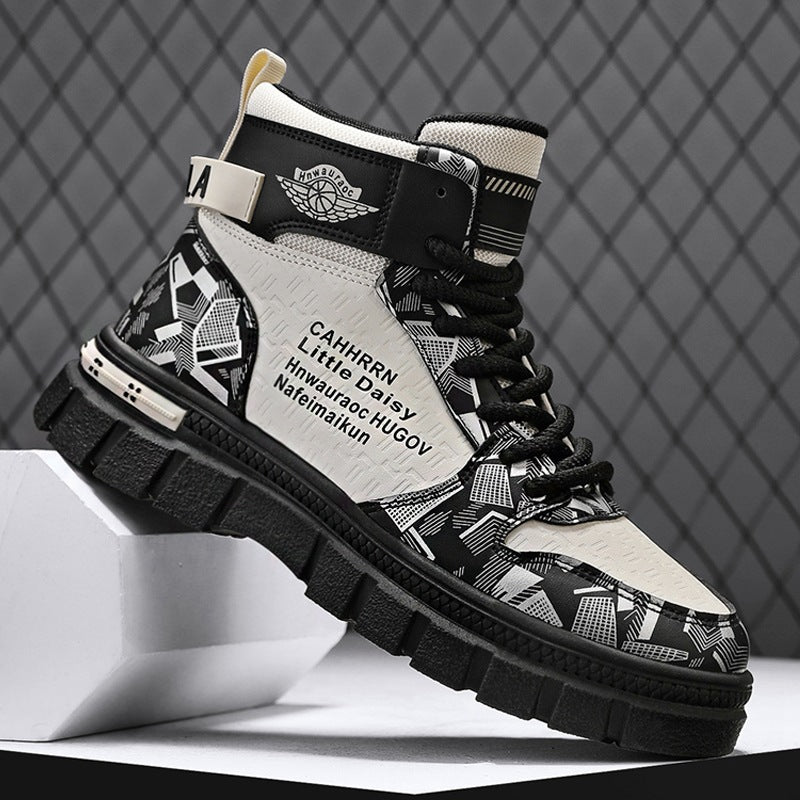 Damen Sneaker Geometrisches Muster Strapazierfähig