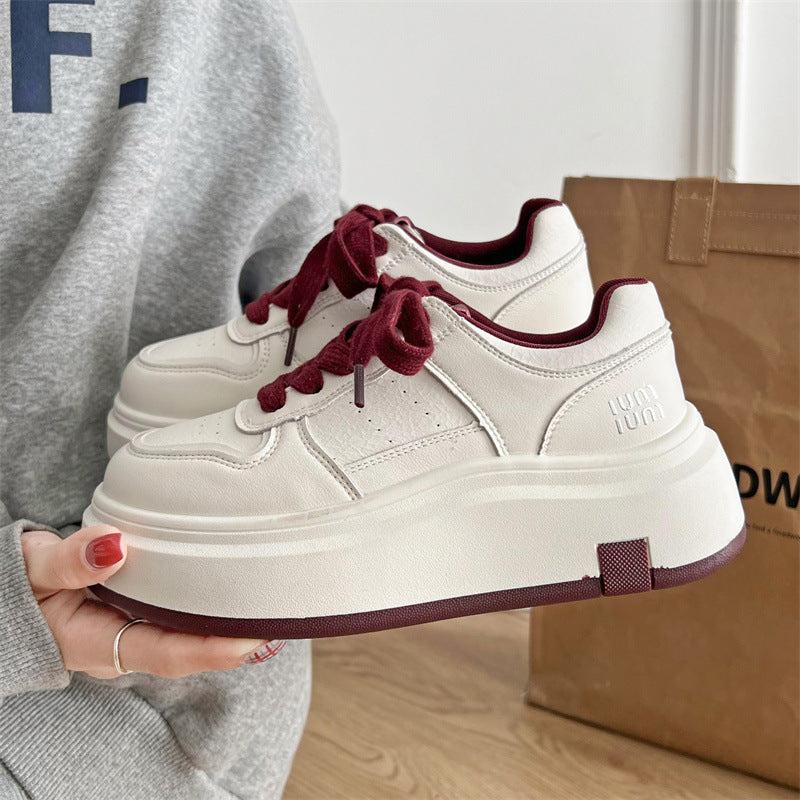 Damen Sneaker Plateau Sportschuhe Komfortabel Ergonomisch