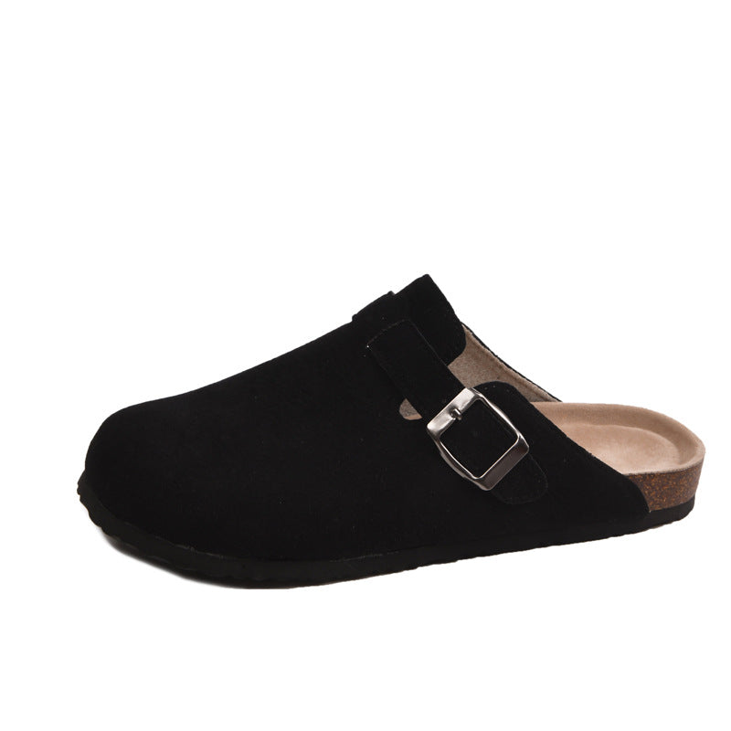Herren Clog Bequem Wildleder Ergonomisch