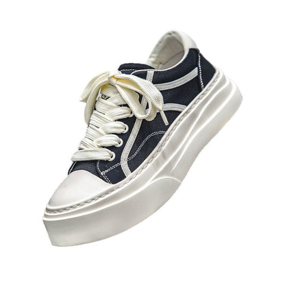 Damen Plateausneaker Sportlich Modisch Hoher Absatz