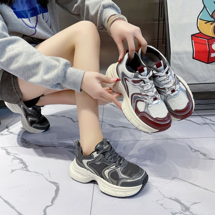 Damen Laufschuhe atmungsaktiv Komfort Sneaker