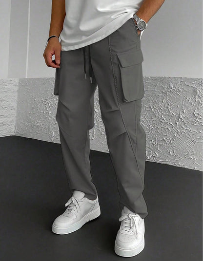 Herren Cargo-Hose Multifunktional Elastisch Comfort