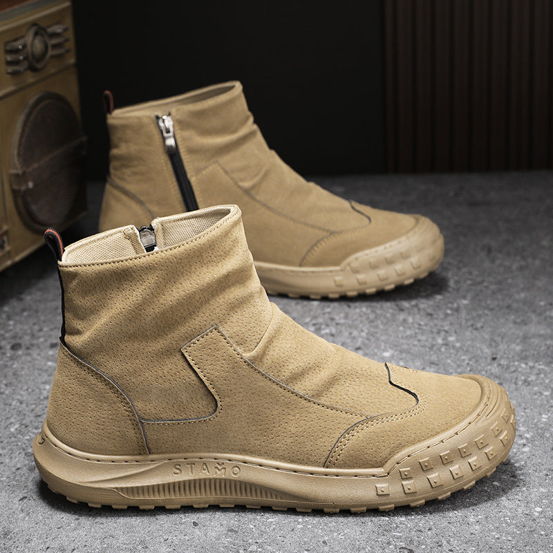 Damen Stiefel Ankle Boots Elastisch Robust Winter