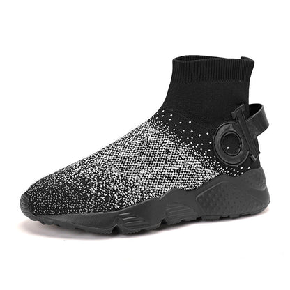 Damen Sockensneaker atmungsaktiv rutschfest Sportsocken