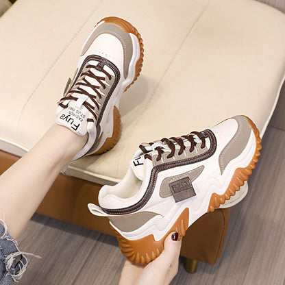Damen Sneaker Sportlich Chunky mit rutschfester Sohle - BerlinGlamour