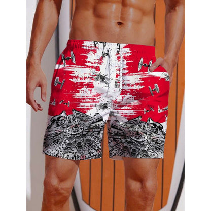 Männer Badehose Psychedelisch Farben Berlin Style