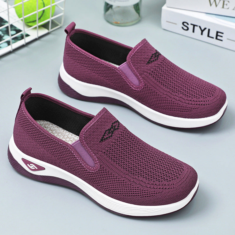 Damen Sportschuhe Stretch atmungsaktiv Komfort Sneaker