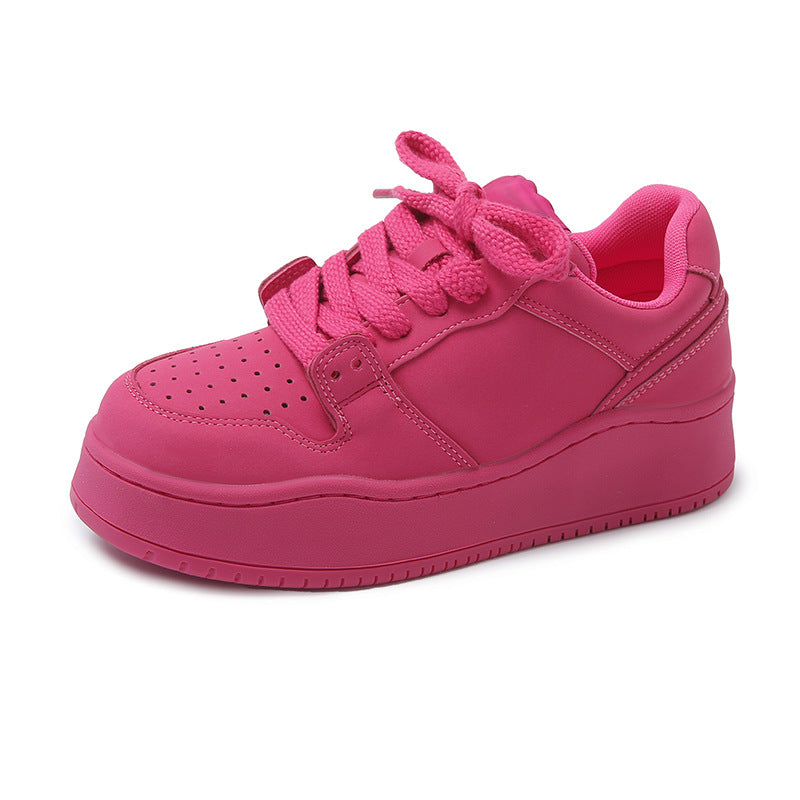 Damen Sneaker Bequem Atmungsaktiv Breite Sohle
