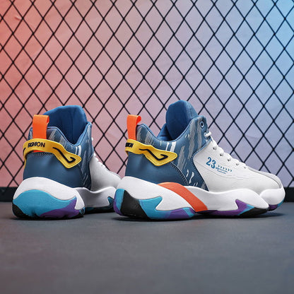 Damen Sport Sneaker Stoßdämpfend Mit Weichem Obermaterial