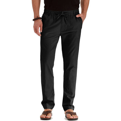 Herren Sommerhose Leichte Freizeithose Bequem