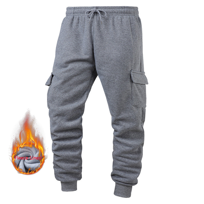 Herren Cargo-Hose Fleecegefüttert Warm - BerlinGlamour