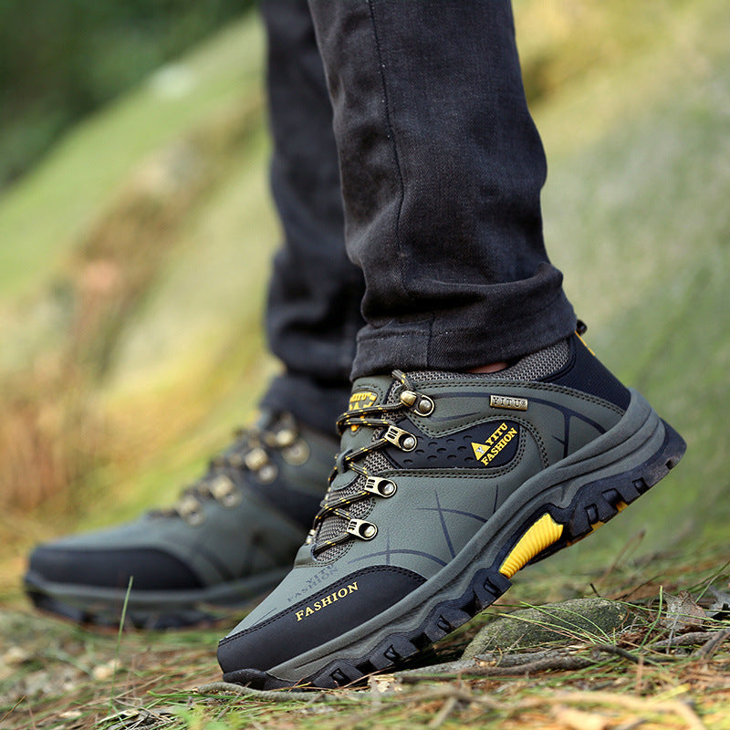 Wanderstiefel Damen Sportlich Atmungsaktiv Rutschfest