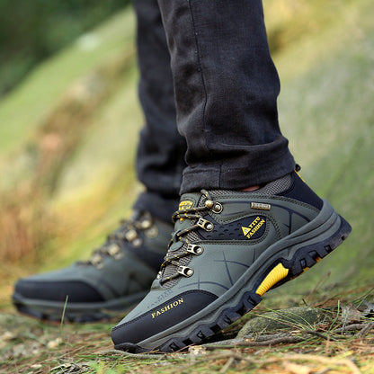 Wanderstiefel Damen Sportlich Atmungsaktiv Rutschfest