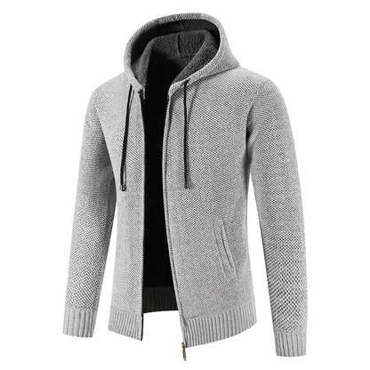 Herren Kapuzenjacke Weich Innenfutter Modern Design