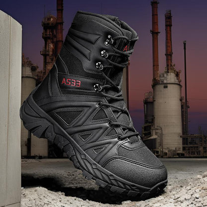 Herren Tactical Stiefel Rutschfest Knöchelstiefel Outdoor
