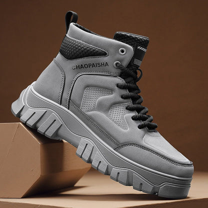 Damen Sneaker High-Top atmungsaktiv rutschfest Outdoor Schuhe