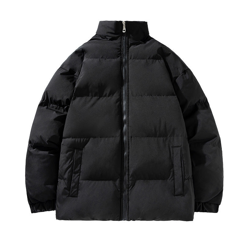Herren Steppjacke Warm Elastisch High Kragen