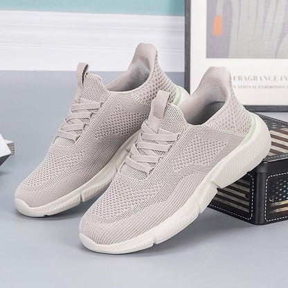 Damen Sport-Sneaker Atmungsaktiv Elastisch Komfort Sneaker