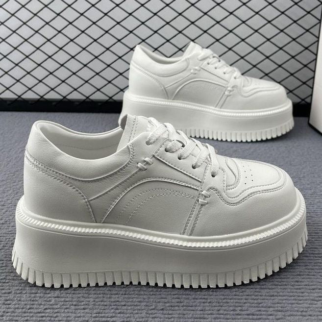 Damen Plateau Sneaker Bequem Dämpfend Mode