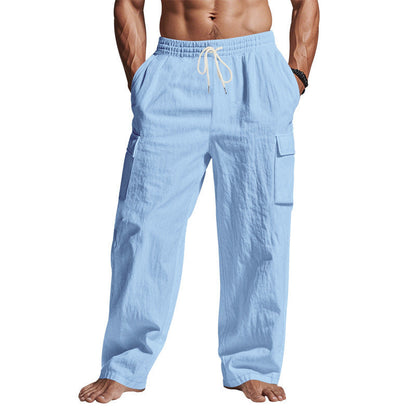 Herren Cargo-Hose mit elastischem Bund und praktischen Seitentaschen Berlin-Glamour 1759.