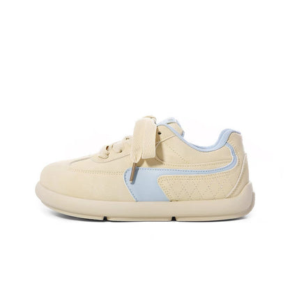 Damen Sneaker Schuhe Rüschen Design Schleifen Frauen
