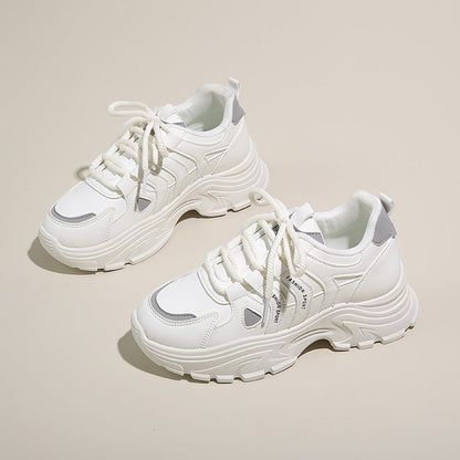 Damen Sneaker Sportlich Modisch Bequem Laufsohle