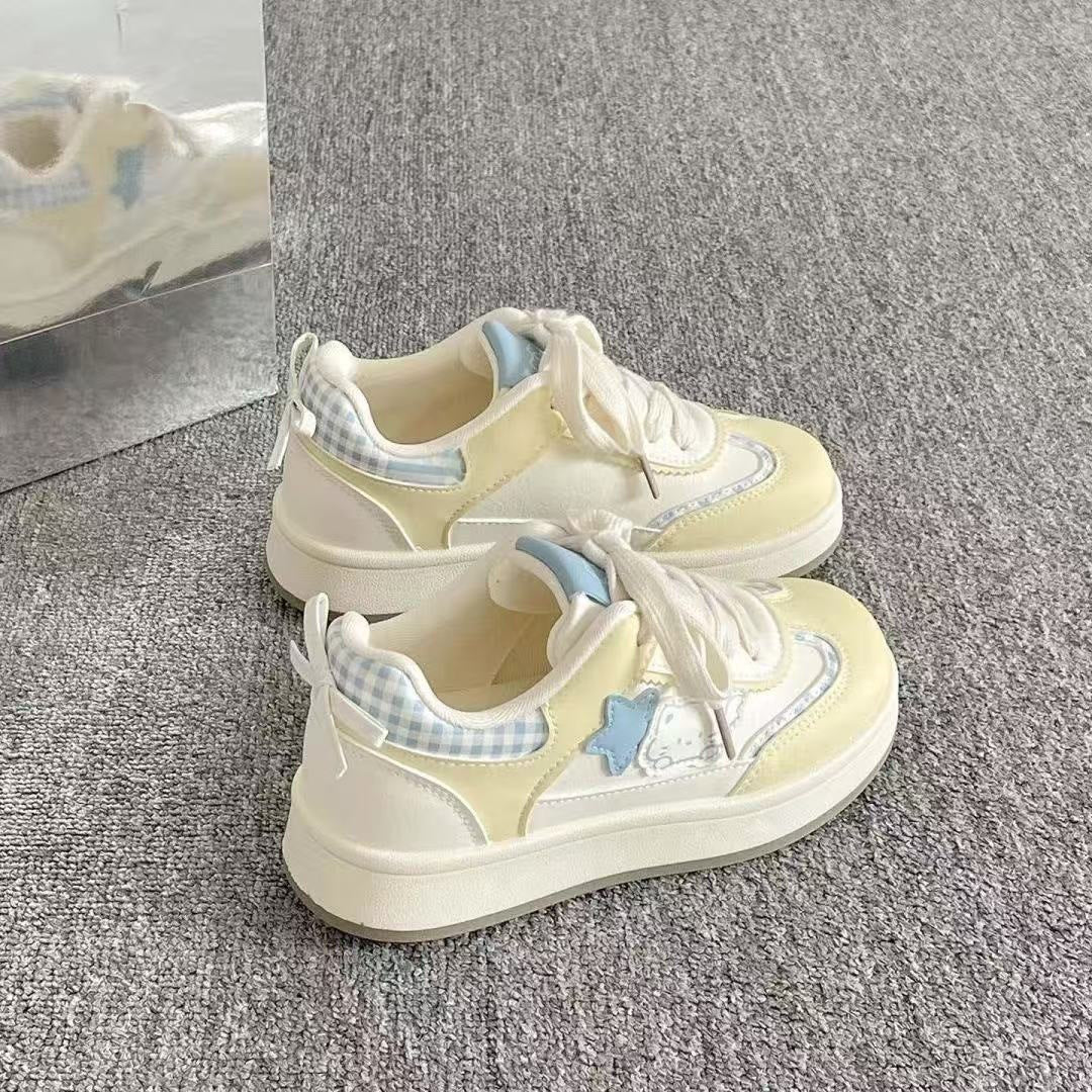 Damen Sneaker Sportlich Trendig Farbenfroh