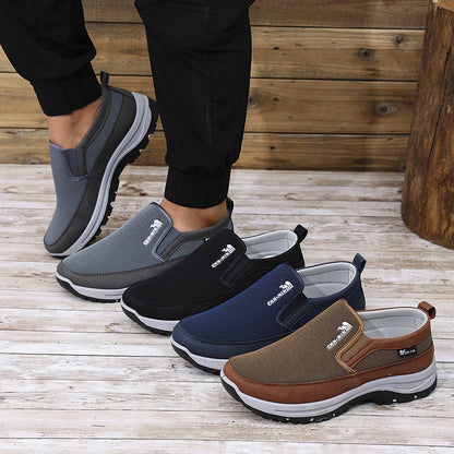 Damen Slip-On Schuhe Atmungsaktiv Rutschfest Bequem