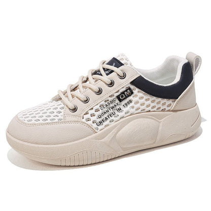 Damen Sneaker Atmungsaktiv Mesh Laufschuhe Sportlich