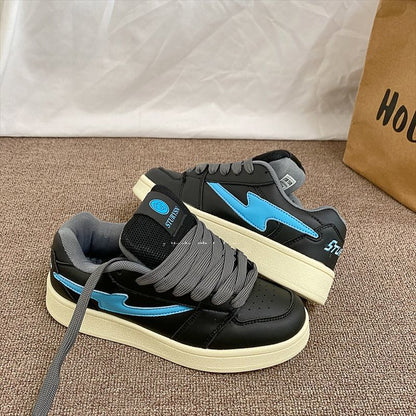 Damen Sneaker Sportlich Atmungsaktiv Schuhe Modisch