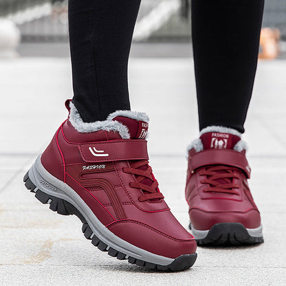 Damen Sneaker Warm Winter Schuhe rutschfest Sportlich
