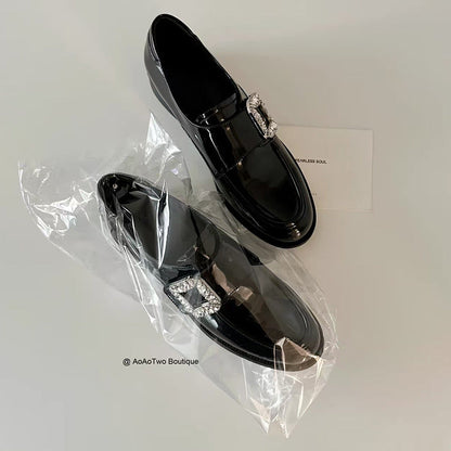 Damen Schnürschuhe Elegant Glitzernd Schmuck