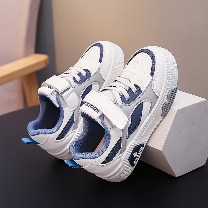 Damen Sneaker Sportlich Klettverschluss Weiche Innensohle