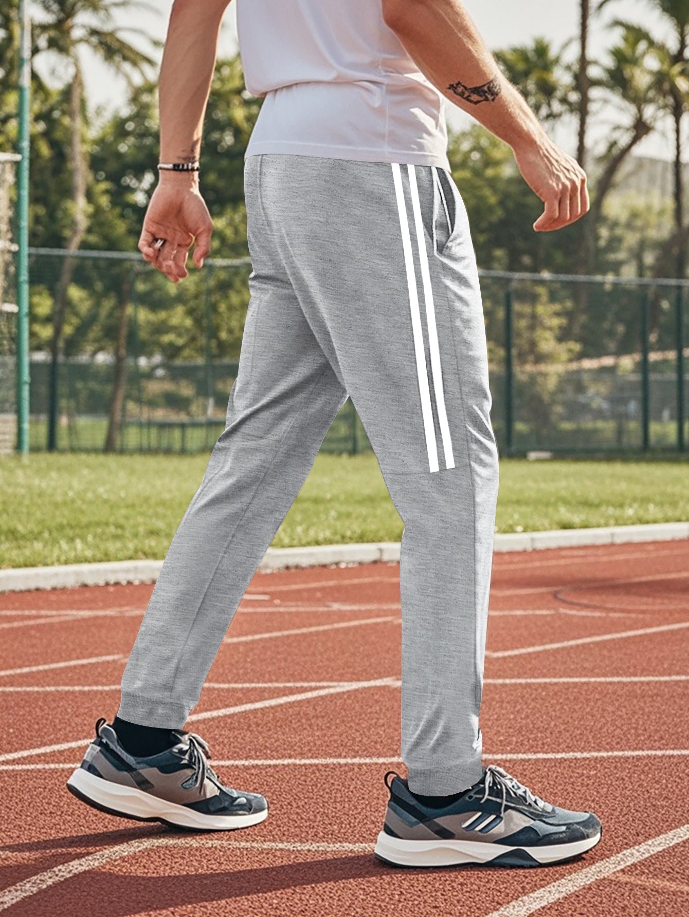 Herren Sport Hose Freizeit Bequem Elegant