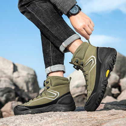 Wanderstiefel Damen Hochwertig Wasserdicht Schnellschnürsystem - BerlinGlamour