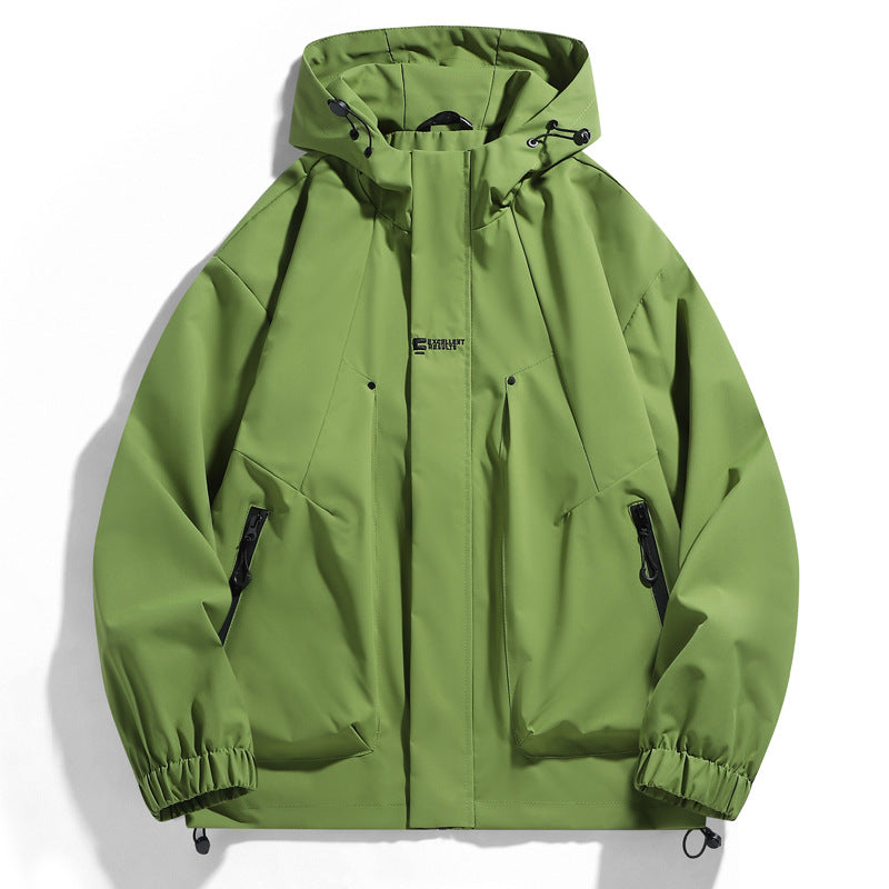 Herren Outdoorjacke Wasser- und Windschutz Funktionell