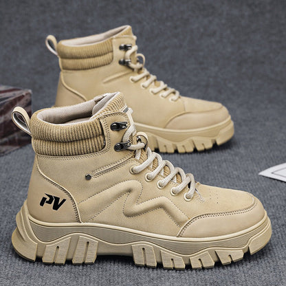 Damen Sneaker High-Top Chunky Straßenschuhe Stabil