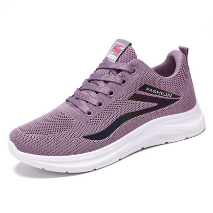 Damen Sneaker Atmungsaktiv Freizeitschuhe Knöchelstütze