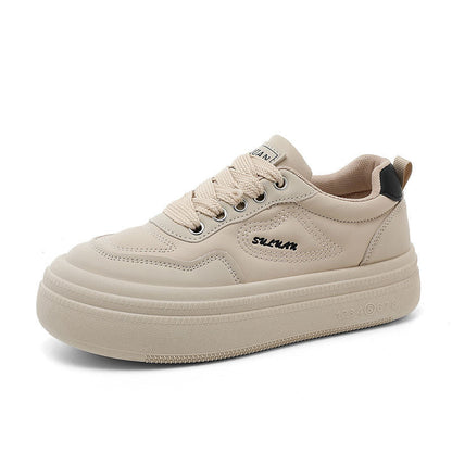 Damen Plateau Sneaker atmungsaktiv Komfort Sohle