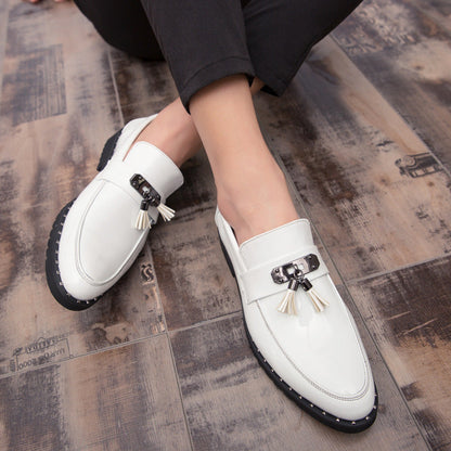 Damen Mokassins Elegante Quasten Schuhe Komfort Sohle