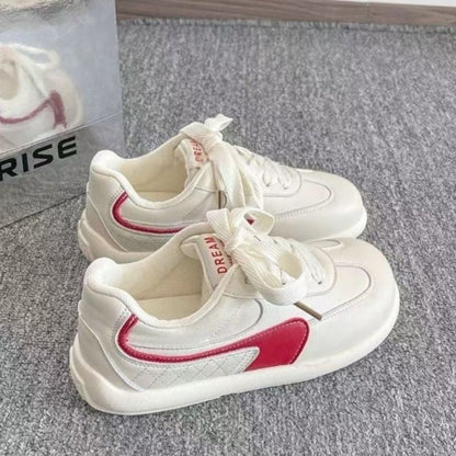 Damen Sneaker Bequem Schnürsystem Komfort Fußbett