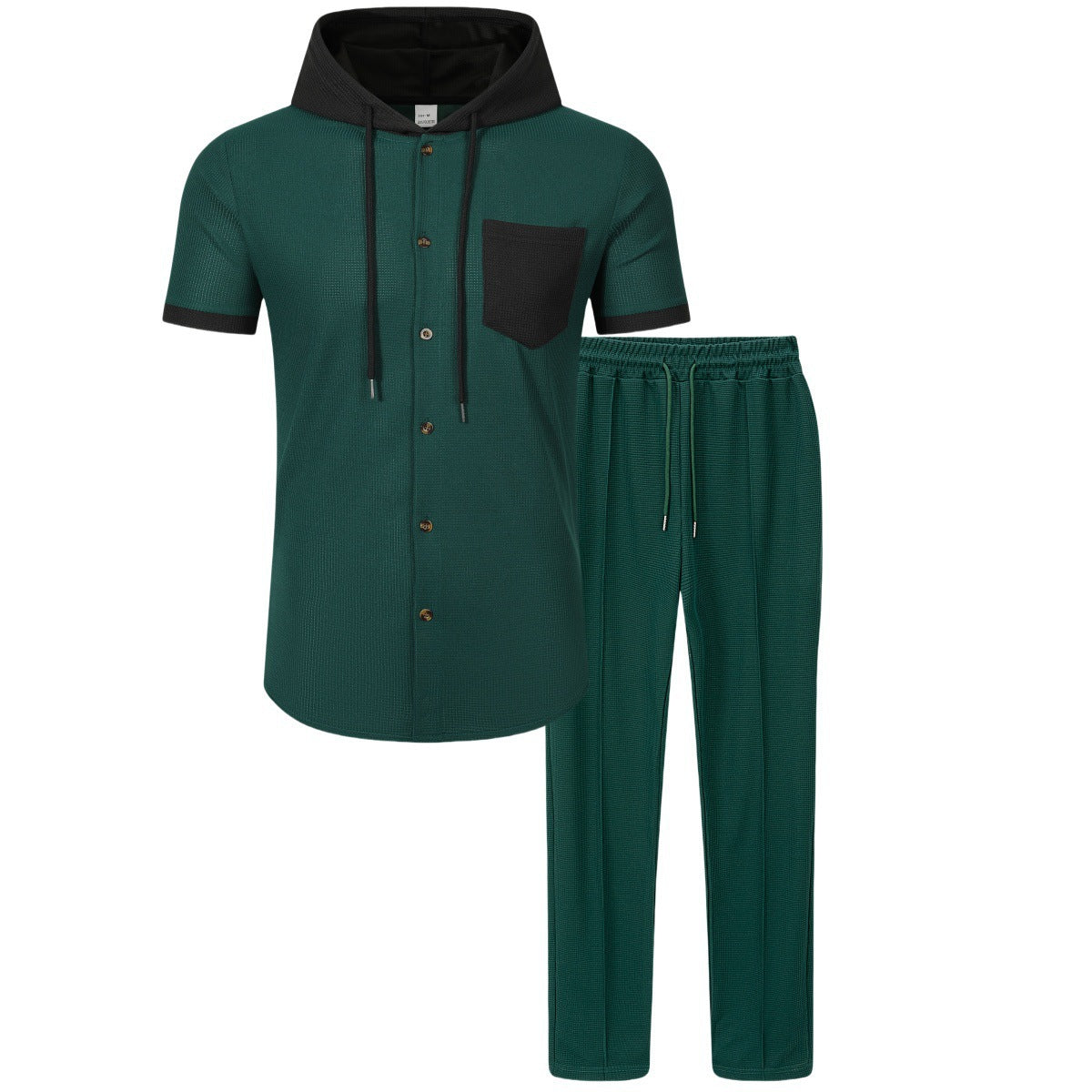 Herren Freizeit-Set Sportlich atmungsaktiv mit Taschen