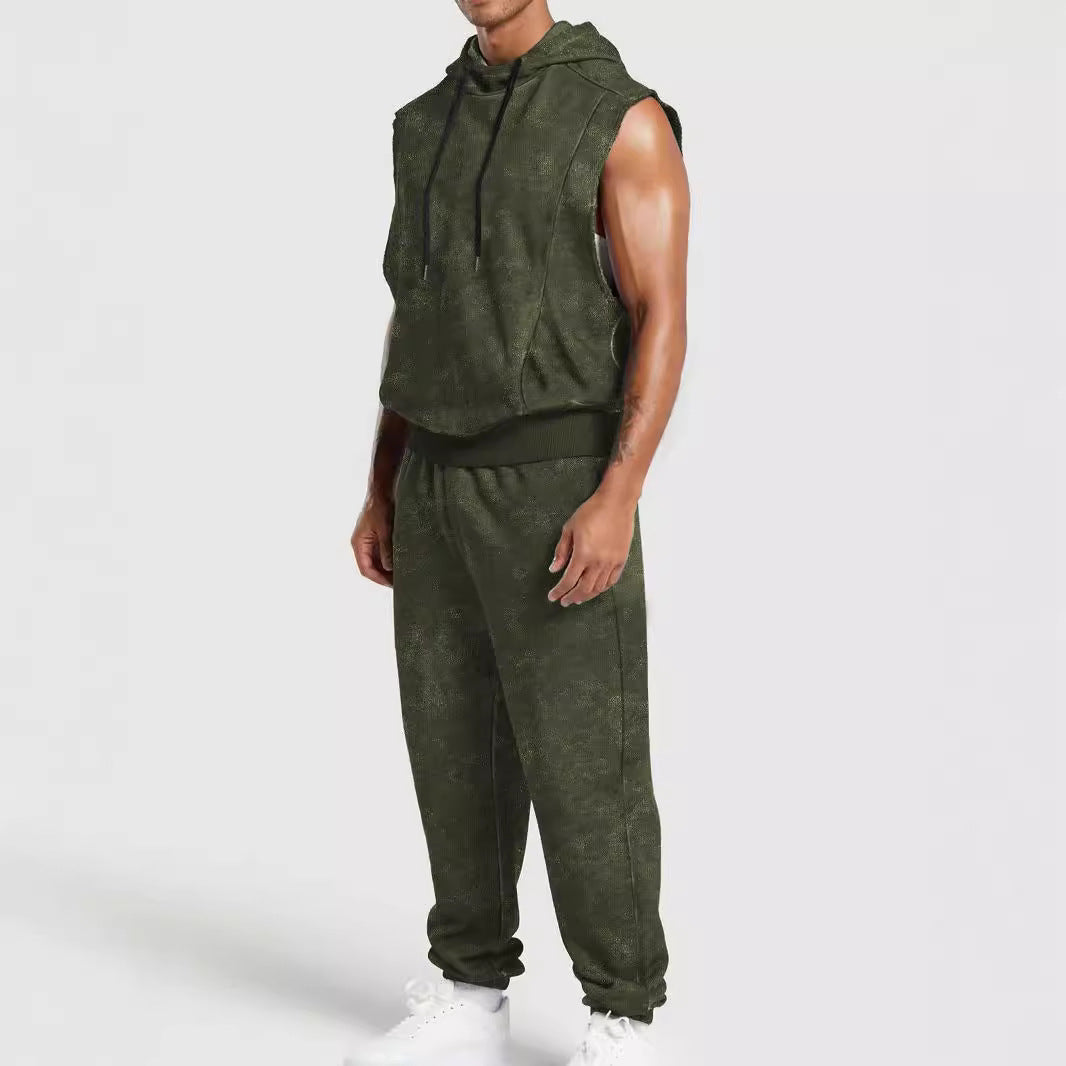 Herren Sport Set Kapuzenshirt Jogginghose Komfort - BerlinGlamour