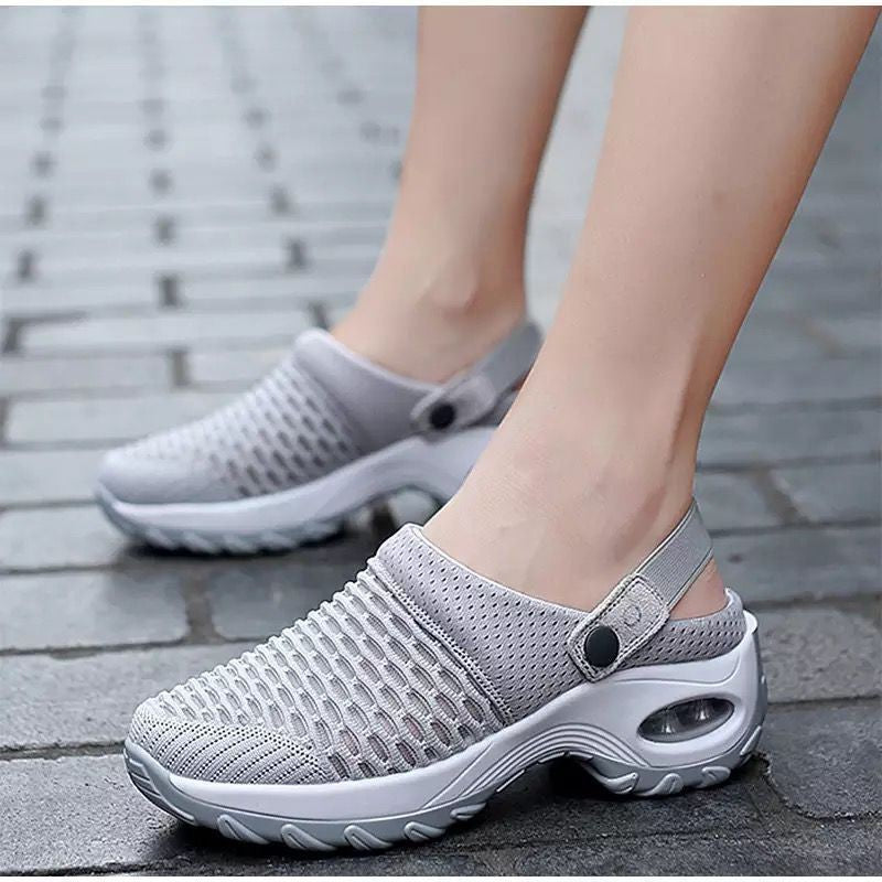 Damen Clogs Atmungsaktiv Komfortabel Ergonomisch