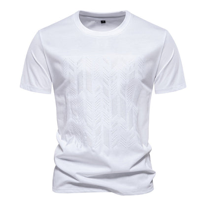 Herren T-Shirt Modernes Strukturdesign Trendy Berlin